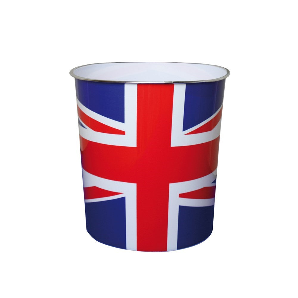 JVL 9L Union Jack Waste Paper Bin