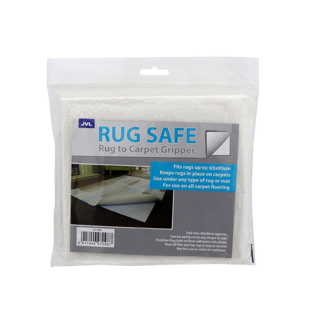 JVL Rug Safe Rug to Carpet Gripper 60 x 90cm