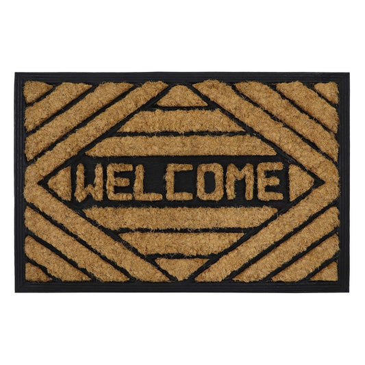 JVL Tuffscrape Welcome Scraper Mat 40 x 60cm