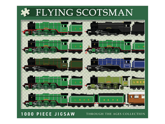 Coach House 1000 Piece Jigsaw Flying Scotsman