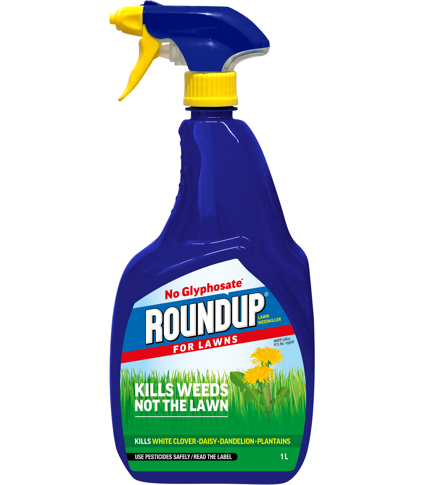 Roundup Lawn Weedkiller Ready To Use Spray 1L