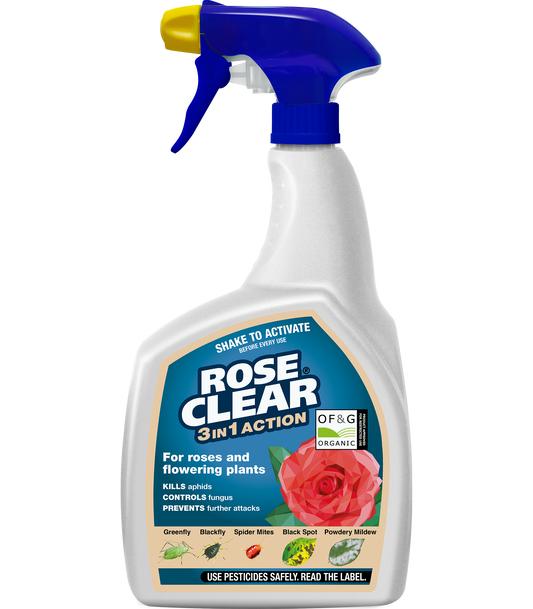 Rose Clear 3 in 1 Action Ready to Use Spray 800ml