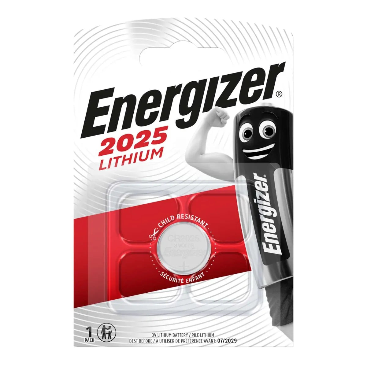 Energizer 3V 2025 Battery