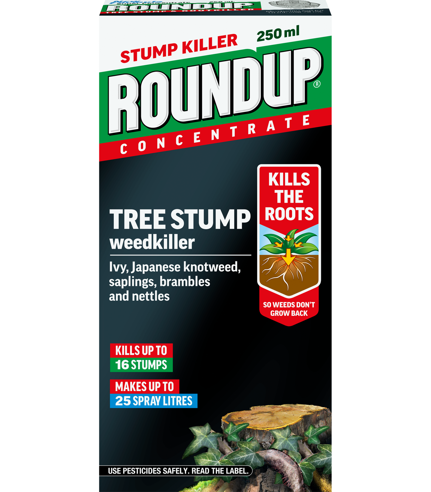 Roundup Tree Stump Weedkiller 250ml