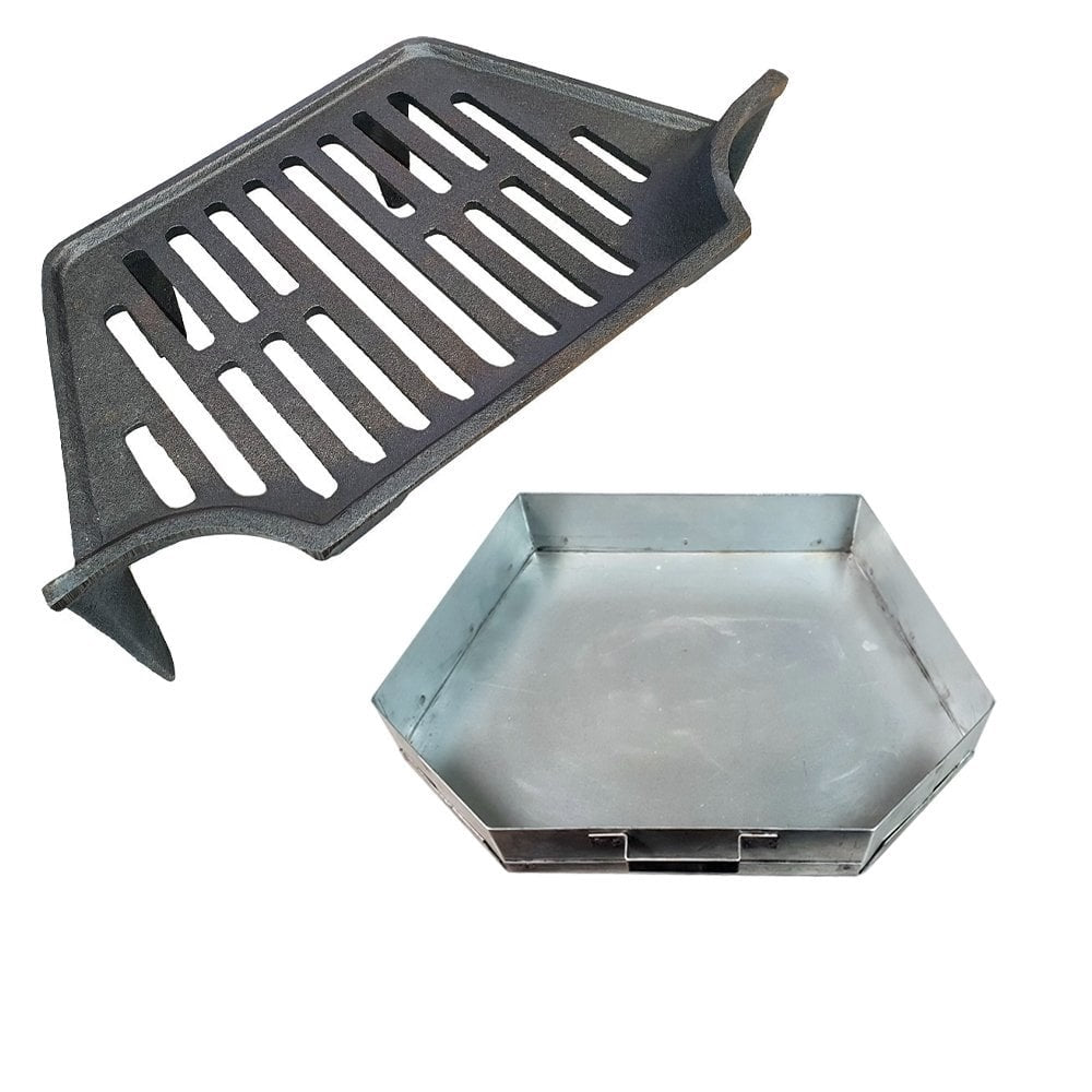 16" Classic Fire Grate & Ashpan