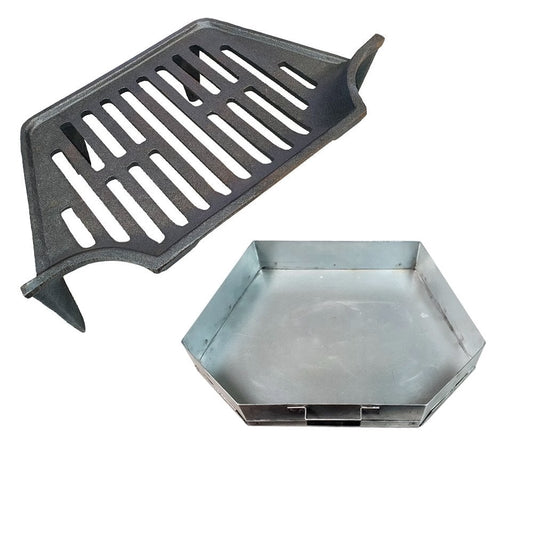 18" Classic Fire Grate & Ashpan