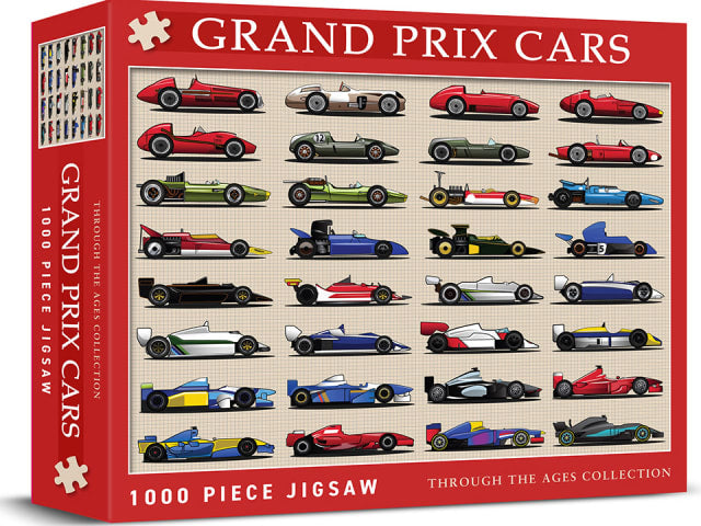 Coach House 1000 Piece Jigsaw Grand Prix Cars