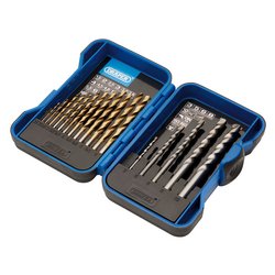 Draper 18551 17 Piece Combination Drill Bit Set