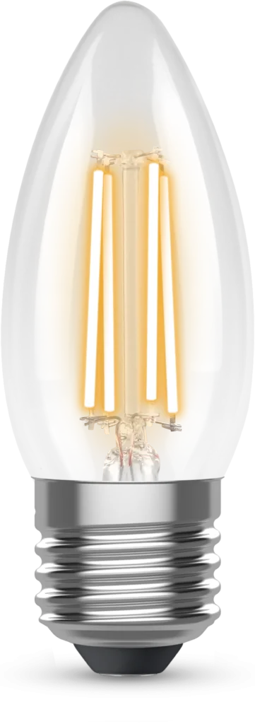 Kosnic LED Clear Filament Dimmable ES 40W Candle Cool White