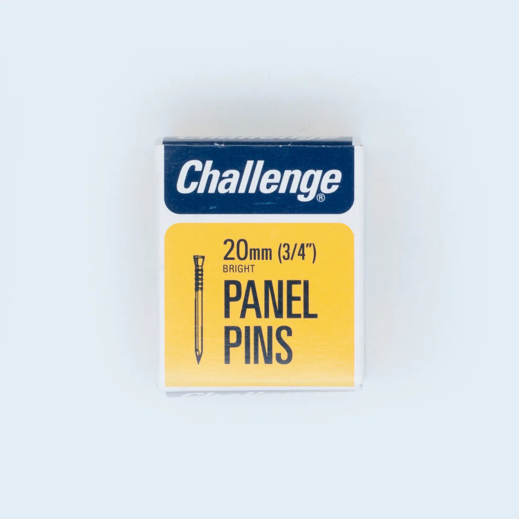 Challenge 20mm Bright Panel Pins 50g