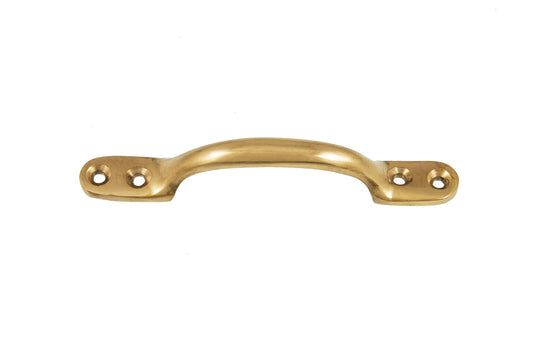 Eclipse Polished Brass Sash Handle 102mm