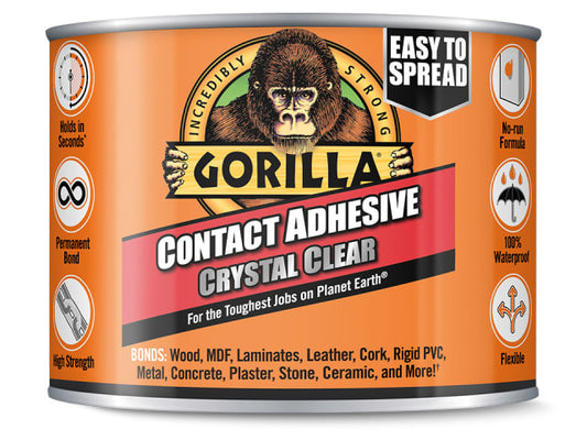 Gorilla Contact Adhesive Crystal Clear 250ml