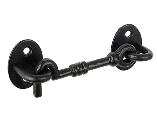 Chain Products Cast Black Cabin Hook 4”