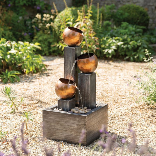 Woodlodge Copper Jugs Electric Water Feature