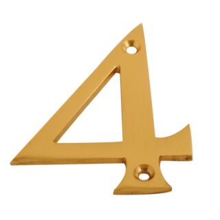 iON Hardware 3” Brass Door Numbers