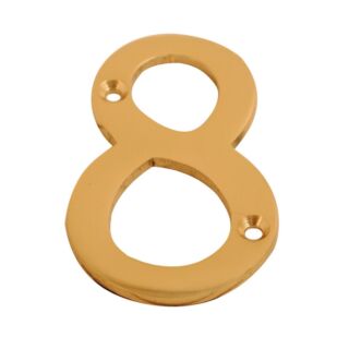 iON Hardware 3” Brass Door Numbers