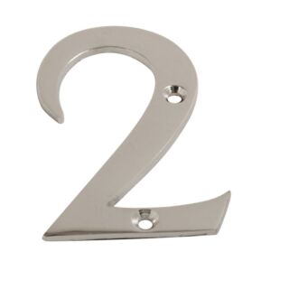 iON Hardware 3” Chrome Door Numbers