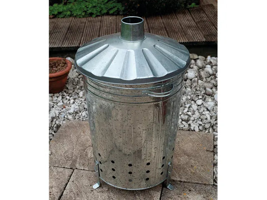 Apollo 80L Galvanised Incinerator Bin