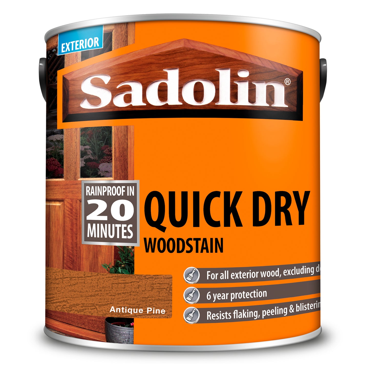 Sadolin Quick Dry Woodstain Antique Pine