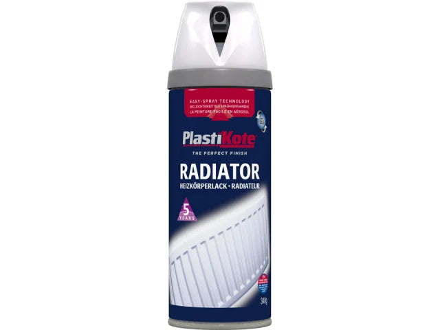 PlastiKote White Radiator Heat Resistant Spray Paint