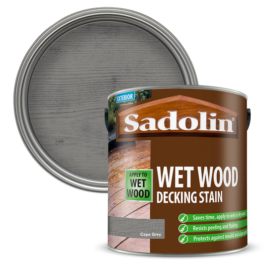 Sadolin Wet Wood Decking Stain 2.5L