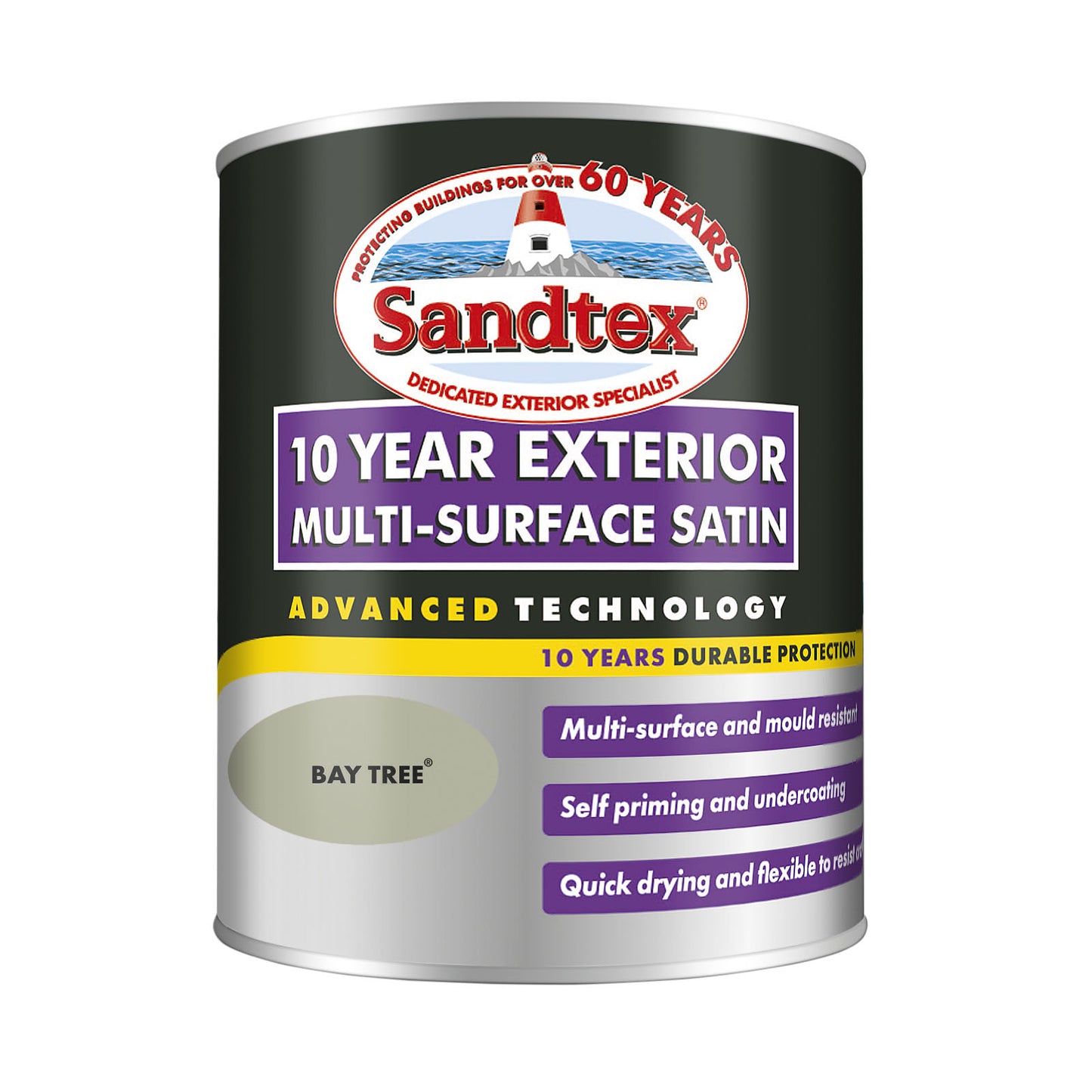 Sandtex 10 Year Satin Multi Surface Paint