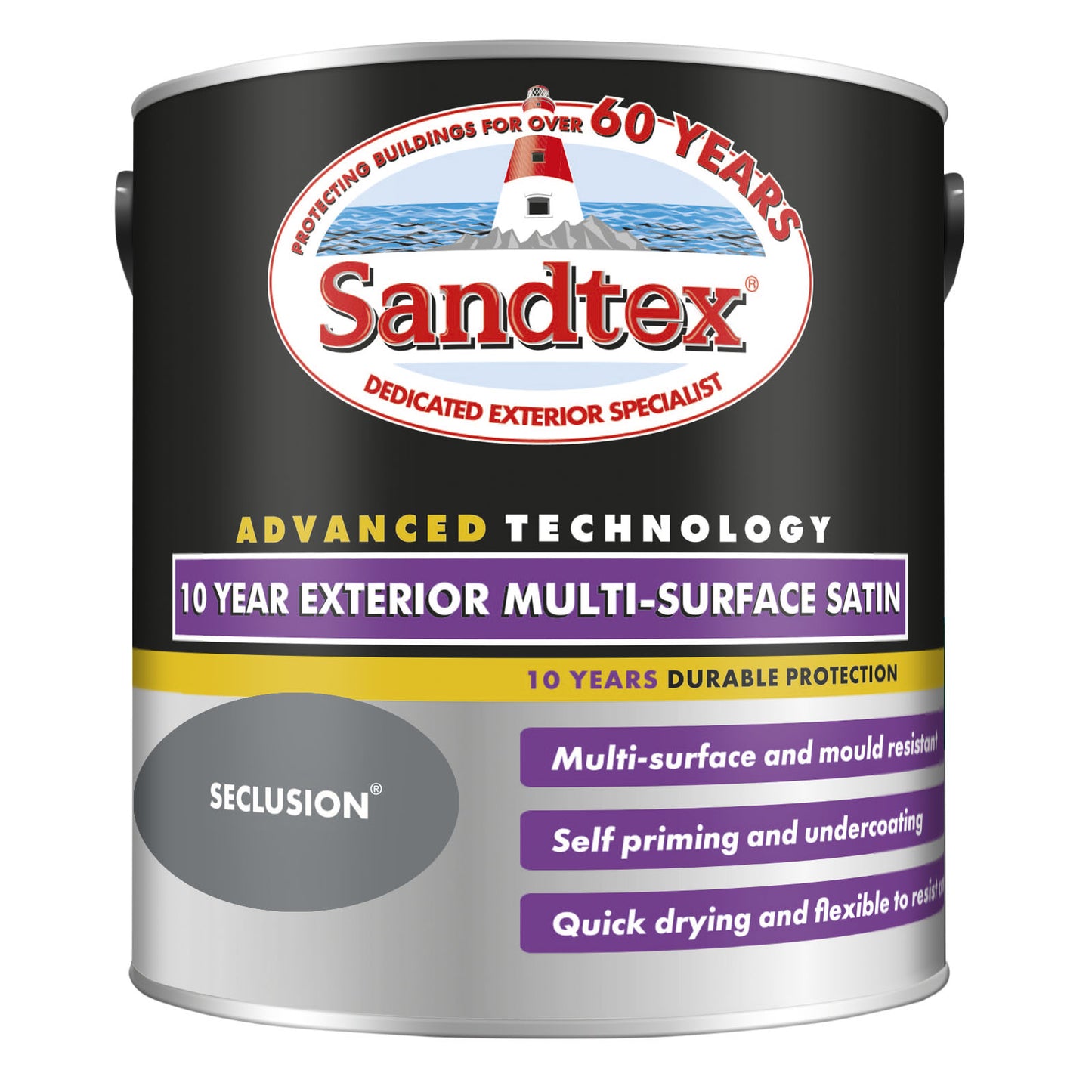 Sandtex 10 Year Satin Multi Surface Paint