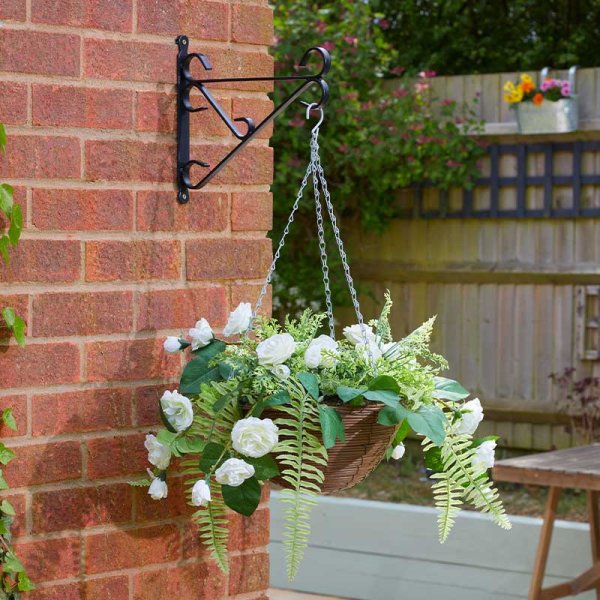 Smart Garden Regal Artificial Hanging Basket Rose Sensation