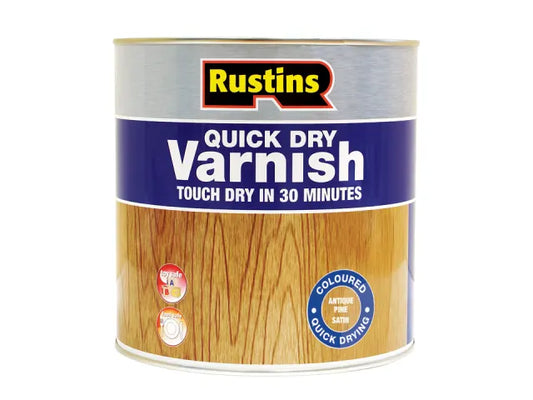 Rustins Quick Dry Satin Varnish 250ml