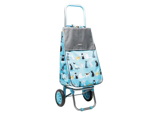 Sabichi Crazy Cats 2 Wheel Shopping Trolley