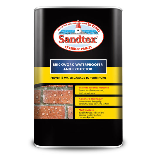 Sandtex Brickwork Waterproofer & Protector Clear 5L