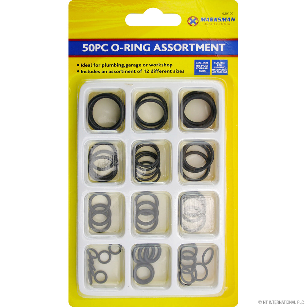 Marksman 50 Piece O Ring Assortment