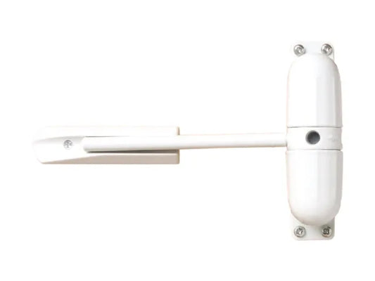 Burg Wachter Spring Loaded White Door Closer