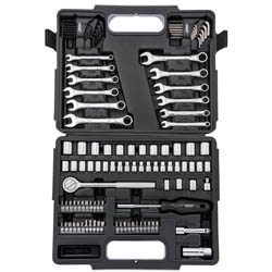 Draper 68504 107 Piece 1/4, 3/8" Sq. Dr. Toolkit