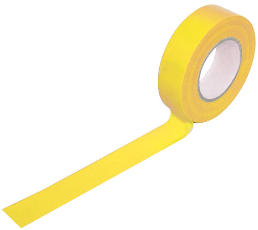 PVC Electrical Insulation Tape Yellow 19mm x 20m