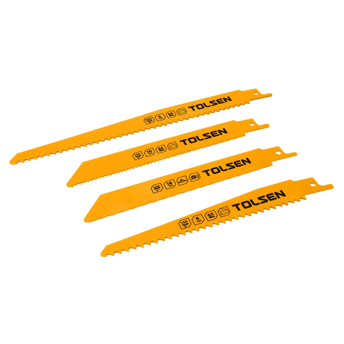 Tolsen 76830 Reciprocating Saw Blades 10 Pack