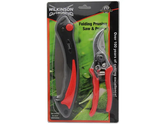 Wilkinson Sword Pruning Saw & Pruner Set