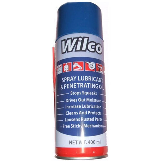 Wilco Spray Lubricant & Penetrating Oil 400ml