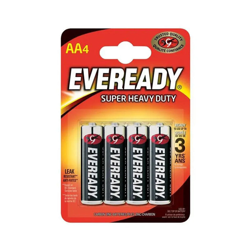 Eveready AA Batteries 4 Pack