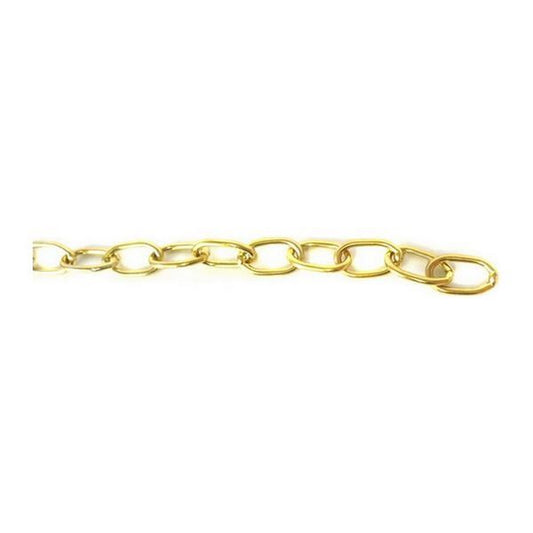 Brass Plated Oval Chain