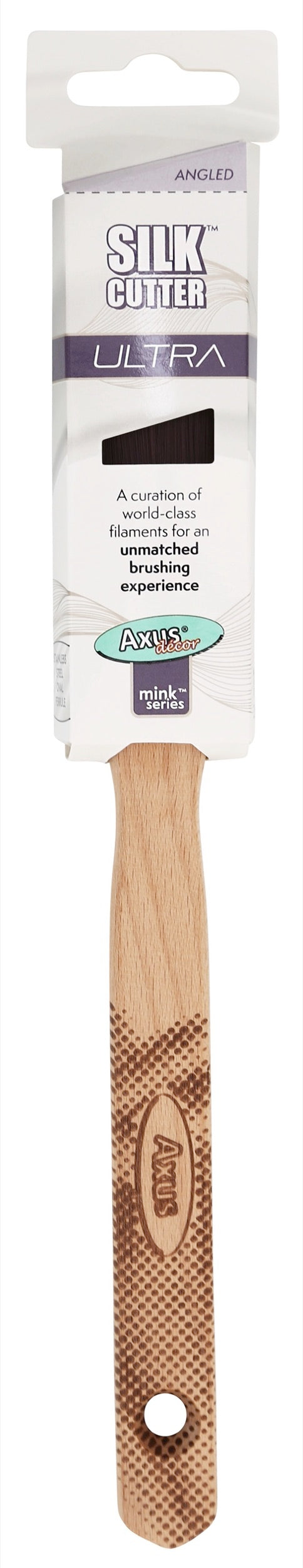 Axus Decor Mink Series Silk Touch Cutter Ultra Paintbrush