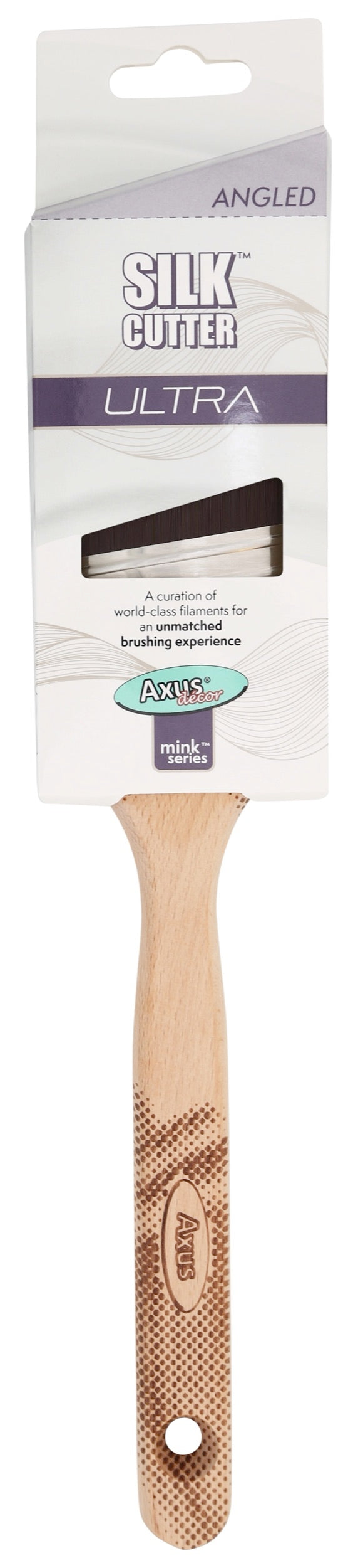 Axus Decor Mink Series Silk Touch Cutter Ultra Paintbrush