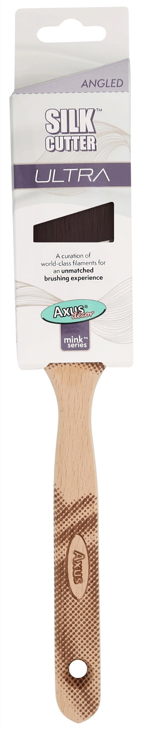 Axus Decor Mink Series Silk Touch Cutter Ultra Paintbrush