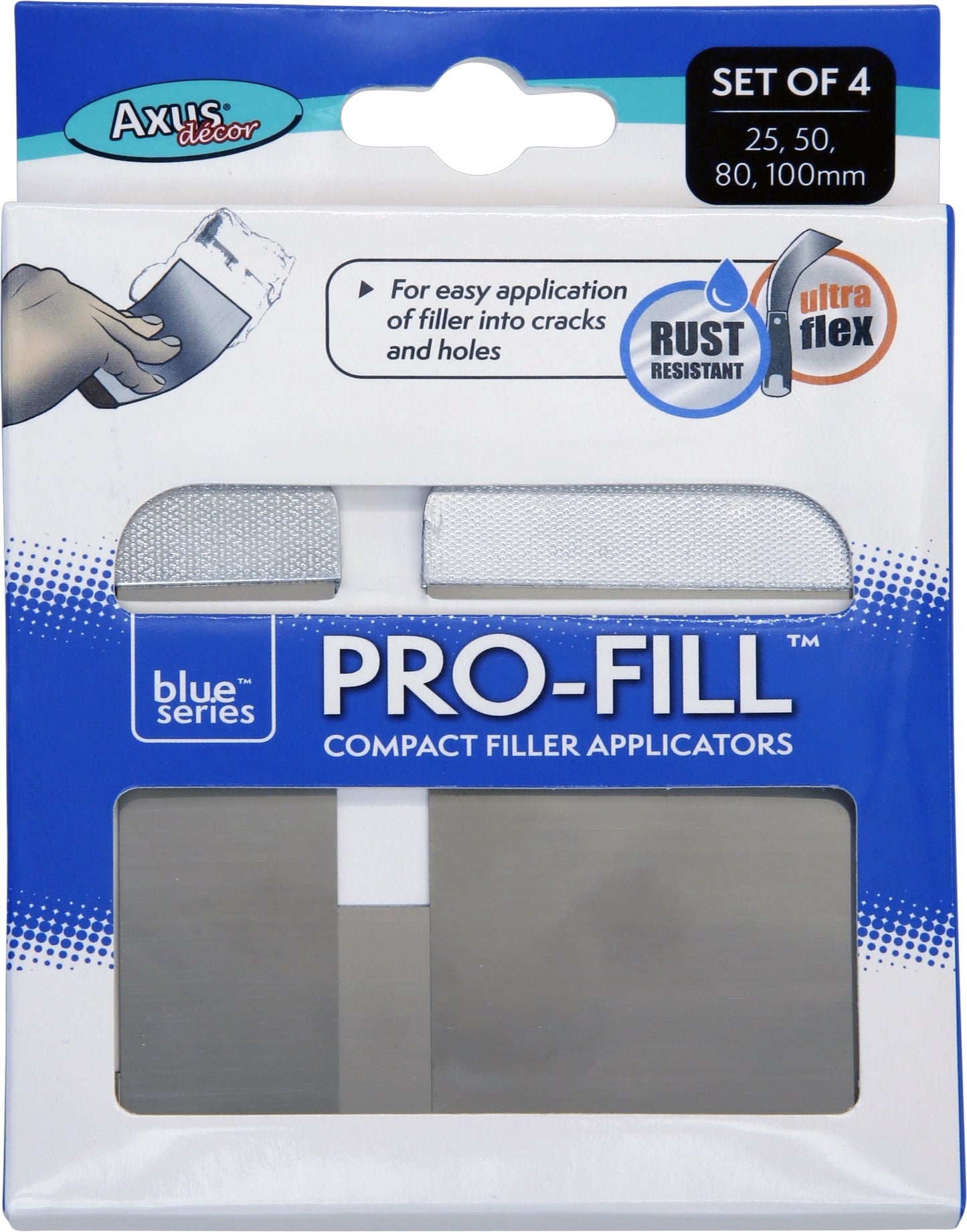 Axus Decor Pro Fill Compact Filler Applicators 4 Pack