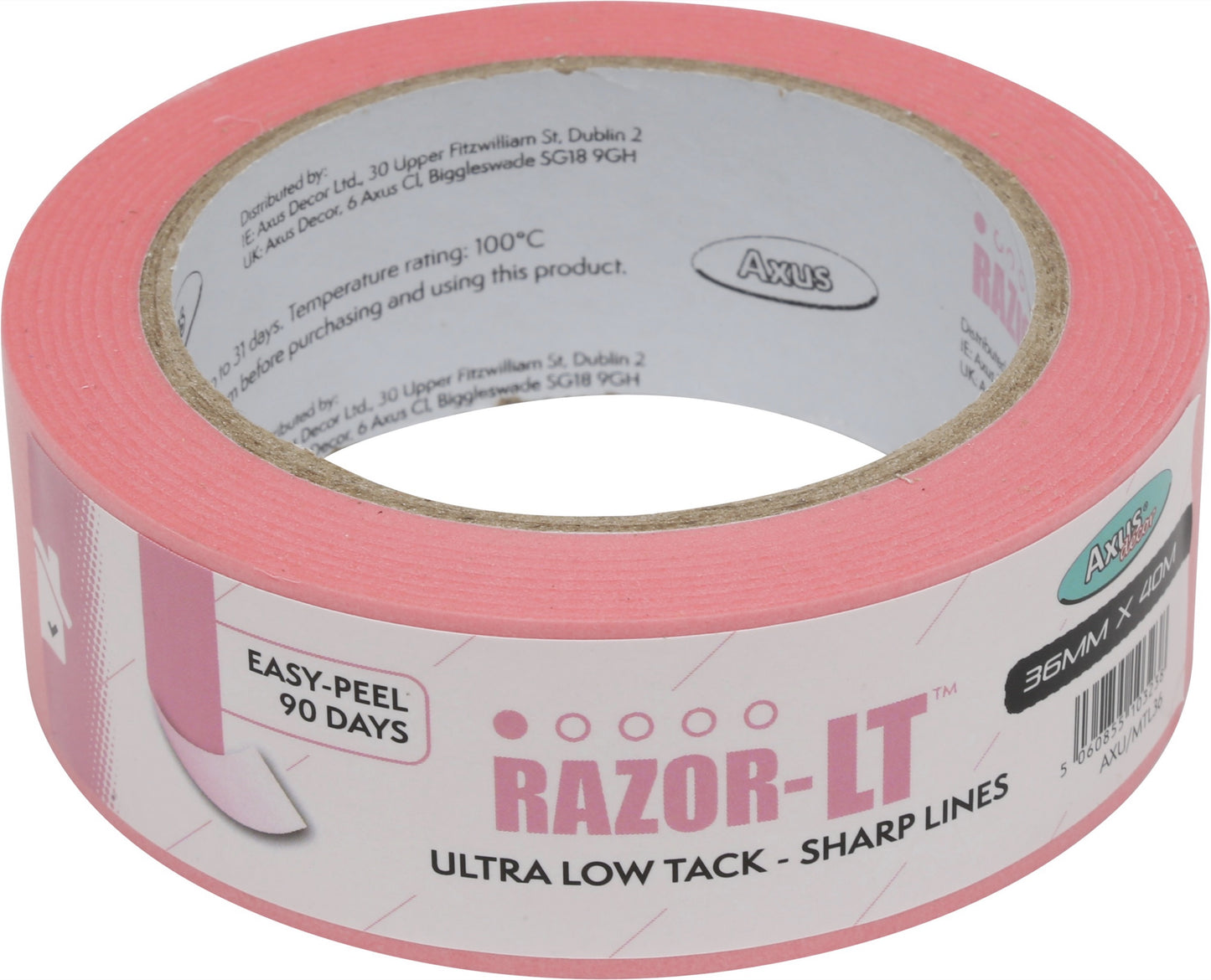 Axus Decor Razor-LT Ultra Low Tack Tape