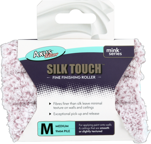 Axus Decor Mink Series Silk Touch 4” Roller 3 Pack