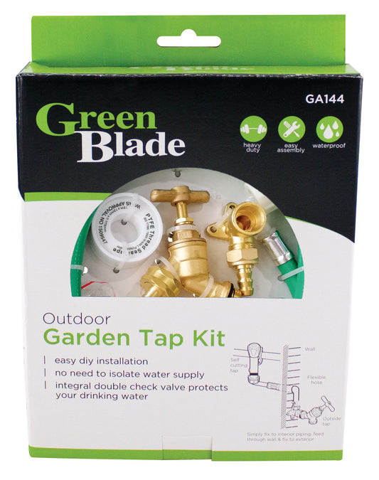 Green Blade Outdoor Garden Tap Kit