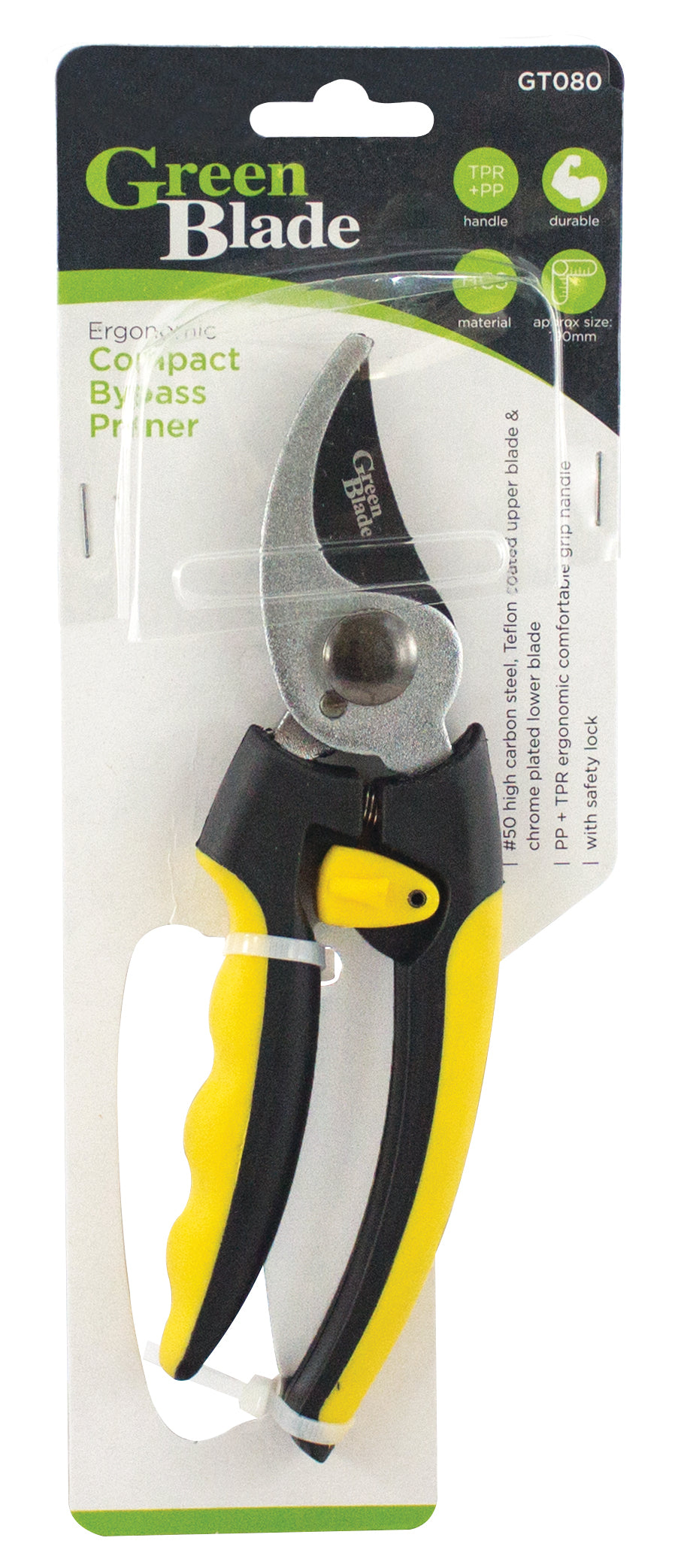 Green Blade GT080 Ergonomic Compact Bypass Pruner