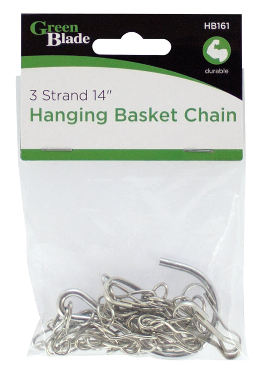 Green Blade HB161 3 Strand 14” Hanging Basket Chain