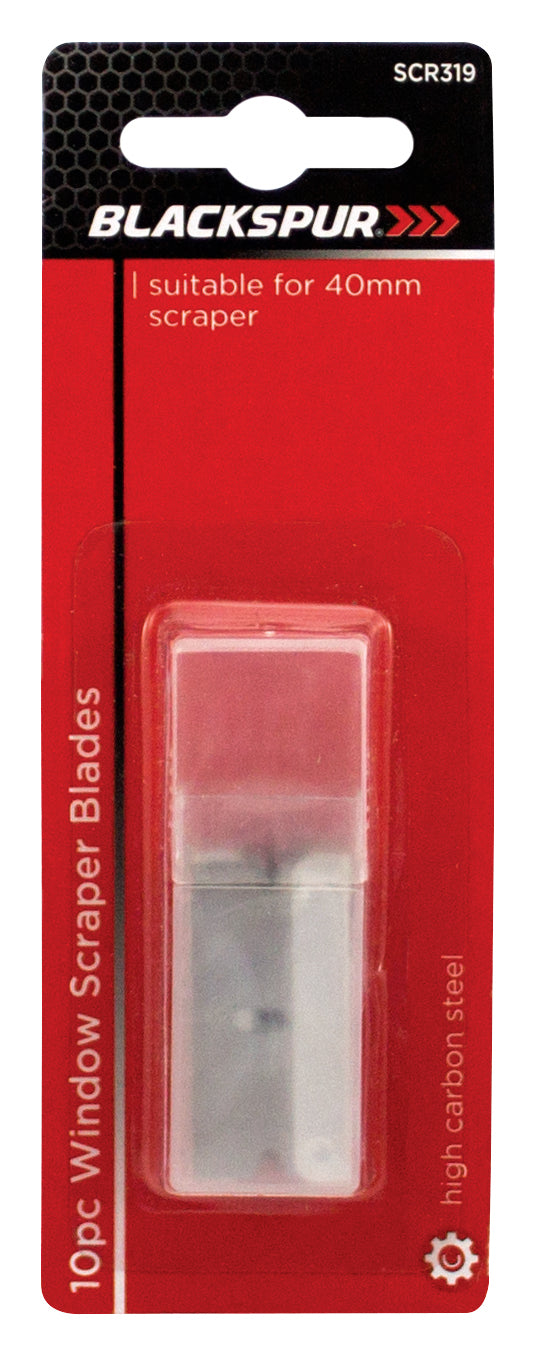 Blackspur Window Scraper Blades 10 Pack